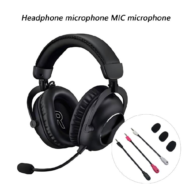 Plug & Play 3,5-mm-Anschluss Mikrofonersatz Verstellbarer Galgenarm Für PC-Gaming-Streaming Und Sprach-Chat
