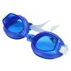 Schwimmbrille mit Ohrstöpseln und Nasenklammer Verstellbare Schwimmbrille für Kinder Kinder Blau