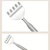 Retractable Back Scratcher, Stainless Steel Retractable Anti-itch Claw, Metal and PVC Material, Fragrance-free, Massage Tool for the Elderly