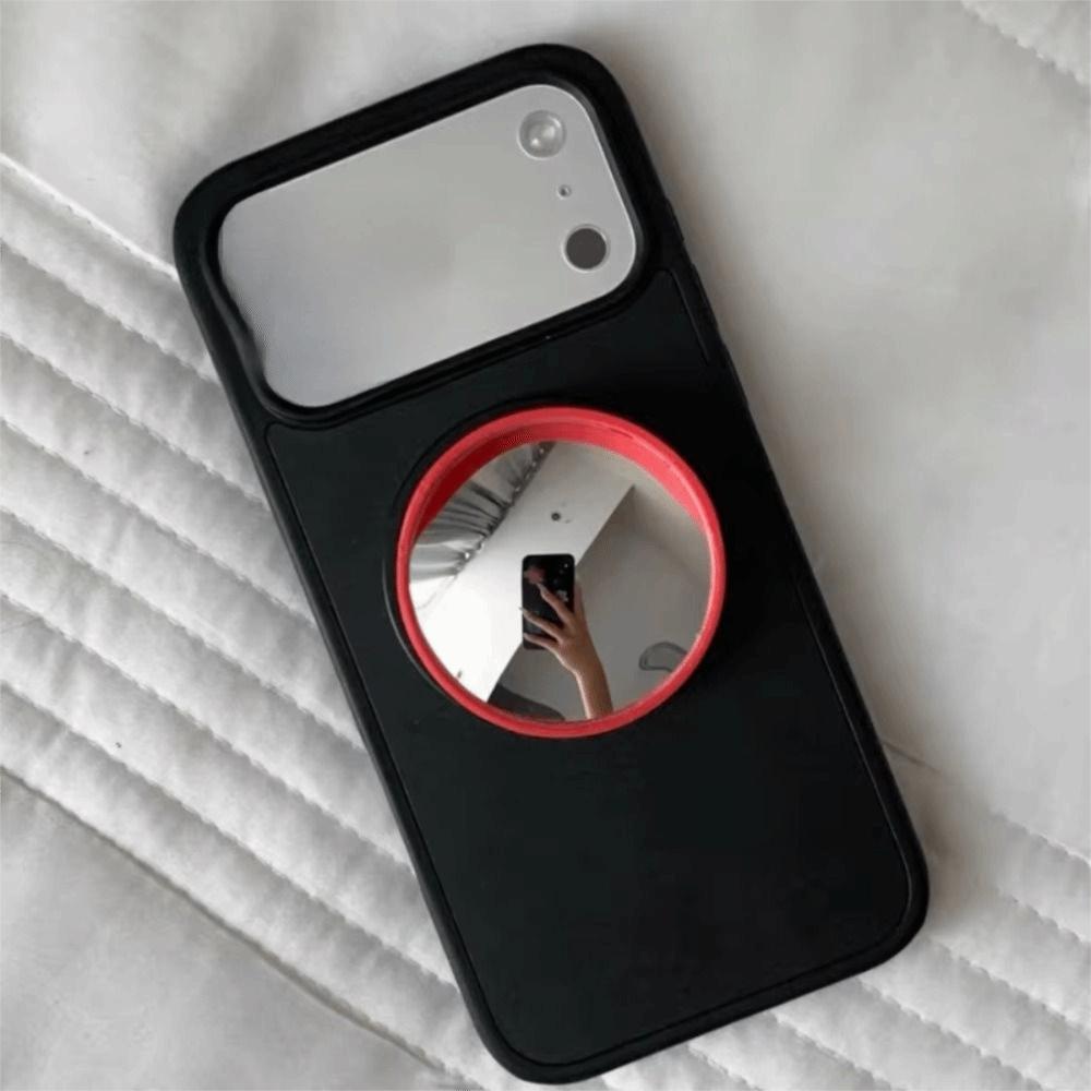 Creative Convex Mirror Phone Stand Portable Smartphones Support Bracket Creative Photography