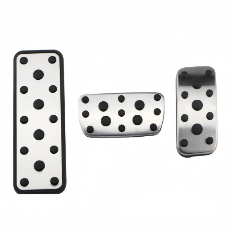 Car Pedals Kit for Subaru Forester 2006-2018 XV 2012-2017 Impreza 2006-2015 Gas Brake Pedal Restfoot Pedal Covers