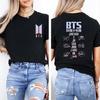 BTS World Tour 2026 Bangtan Comeback K-Pop Concert T-Shirt S-5XL