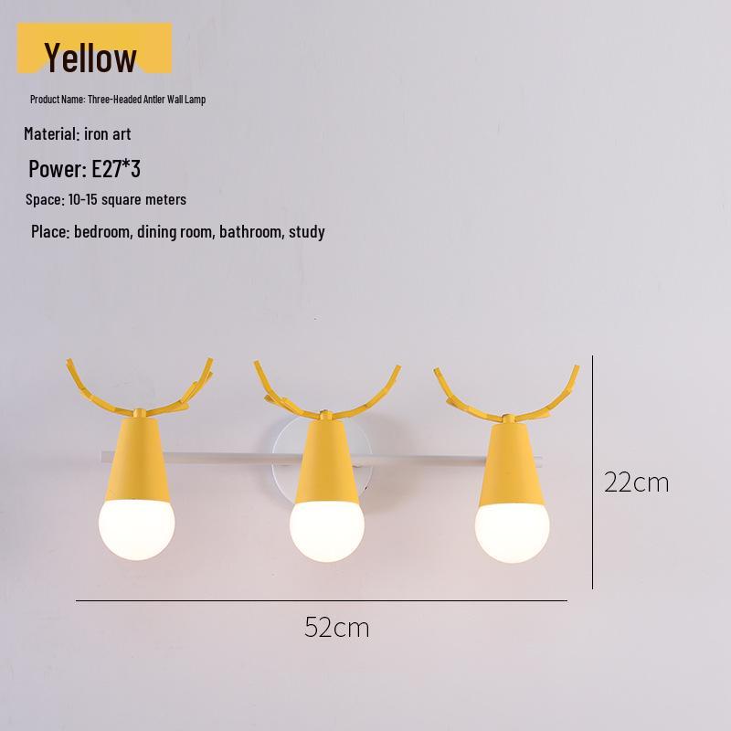 Modern Nordic Wall Lamp: Stylish Lighting for Bedroom, Living Room, Bar, or Staircase