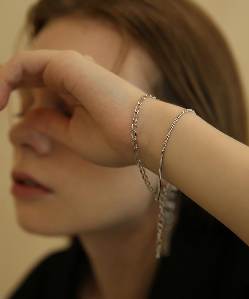 Lazydawn Layered Chain Bracelet B014