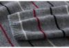 100% Cashmere Women's Color Block Stripe Round Neck Sweater - Autumn/Winter Loose Fit Retro Knitwear Top