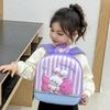 Schoolbag New Cartoon Rabbit Children's Backpack 1D Hard Shell Kindergarten Student School Bag Boys and Girls Casual Eggshell Backpack