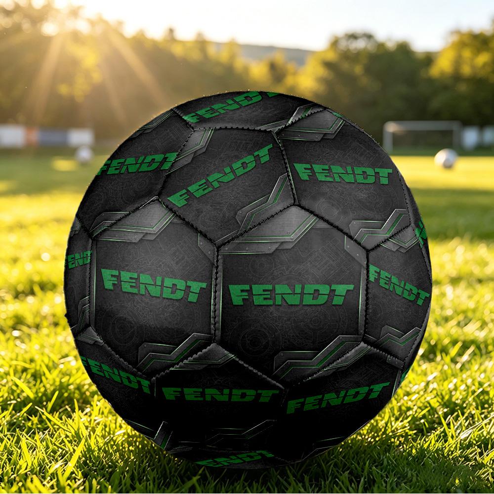 Fendt Print Standard Size 5 Soccer Ball Durable Shock?Absorbing Ball For Training Match Outdoor Play