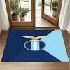 Lazio FC Design Crystal Velvet Rug Soft Decorative Mat for Bedroom Entrance