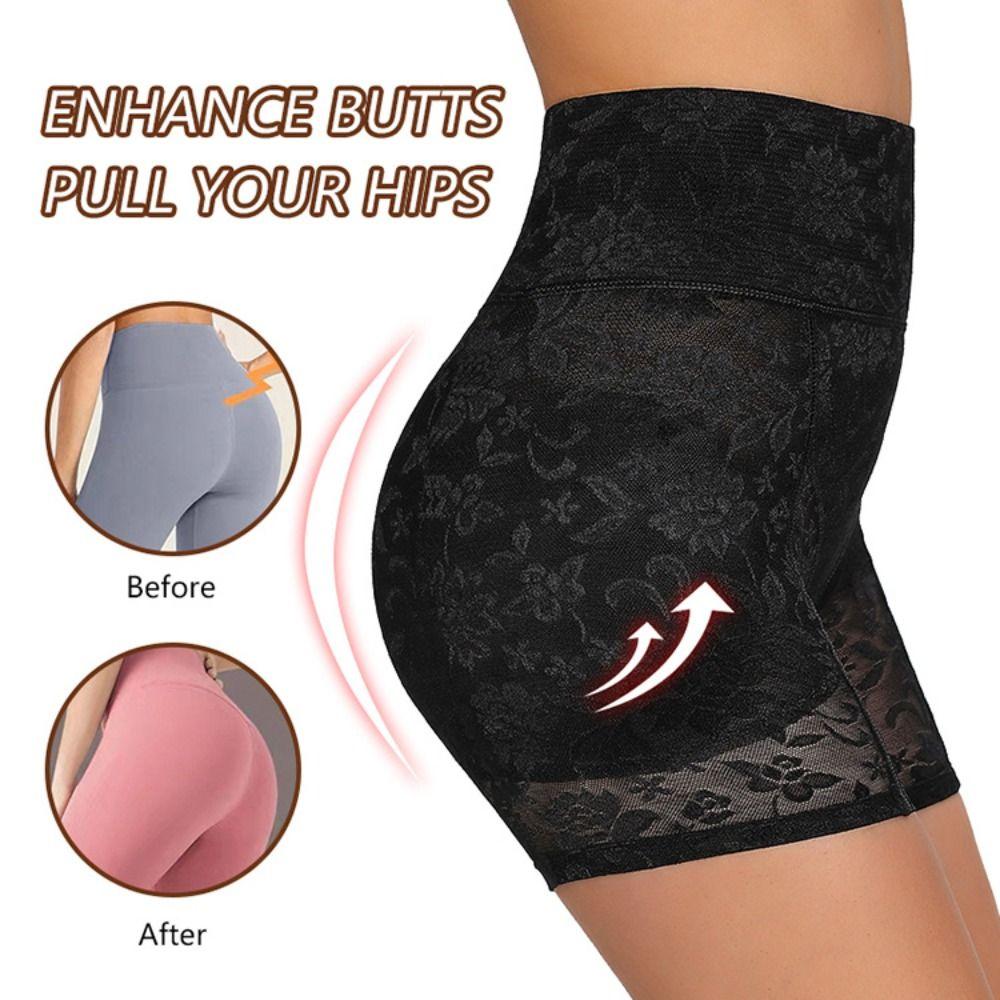 Lace Mesh Slimming Shapewear with Pads High Waist Body Shaping Panties  Ladies