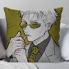 Nanami Kento Jujutsu Kaisen Anime Pillow Case Square Pillow Bedroom Sofa Leisure Comfort Cushion Car Living Room Home Decoration