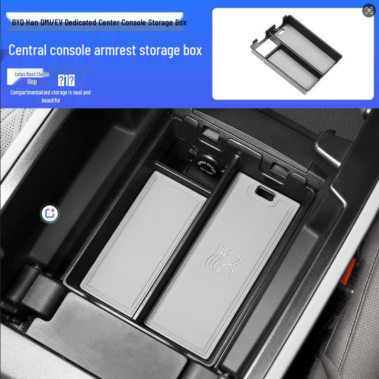 

Passenger Seat Storage Box for 20-24 BYD Han DMIEV Glove Compartment