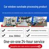 Retractable Windshield Sunshade with Heat Insulation for Cars