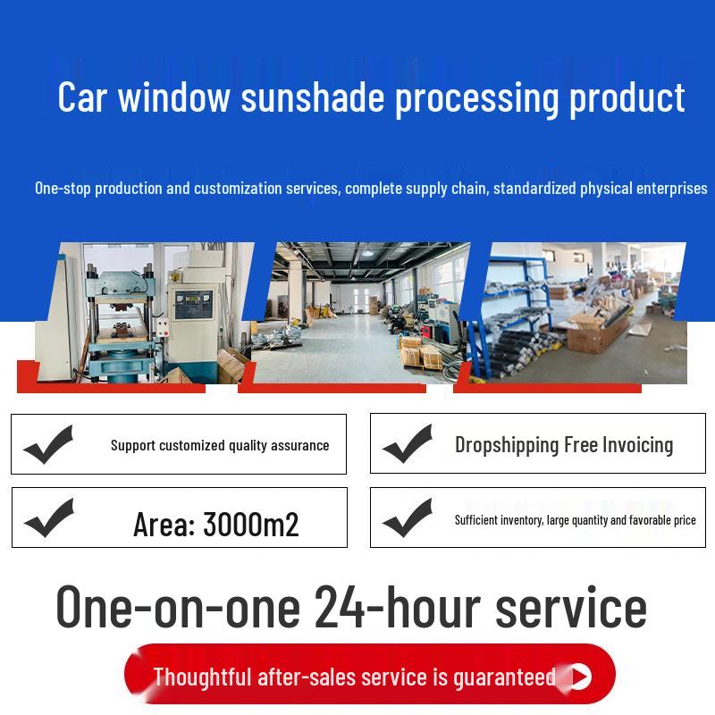 Retractable Windshield Sunshade with Heat Insulation for Cars