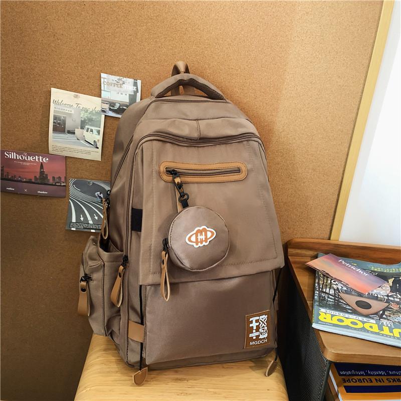 Nylon Unisex Travel Backpack With Load Bearing Features For Commuting Daily