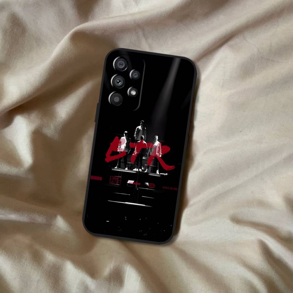 Music B-Big Time Rush Phone Case For Samsung Galaxy A20,A21s,A22,A31,A32,A52,A53,A72,73,A80 Soft Black Cover