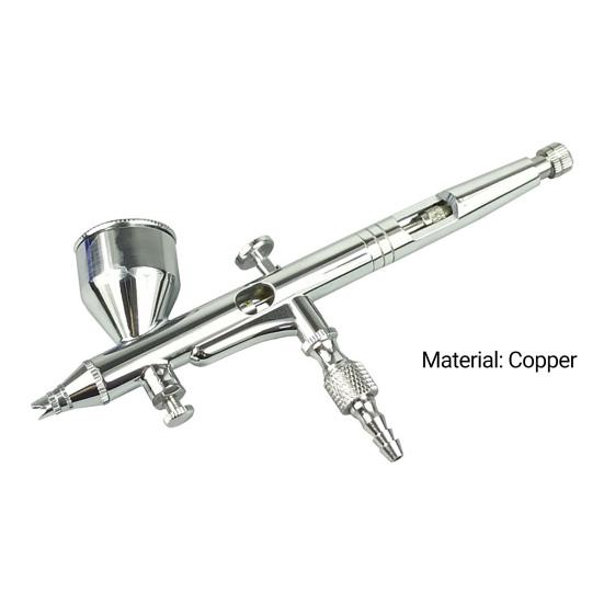 1 Σετ Airbrush Ελέγχου Διπλής Δράσης Εξωτερική Ρύθμιση Τροφοδοσίας Βαρύτητας Ακριβές ακροφύσιο Εργαλείο Μακιγιάζ Airbrush Nail Art