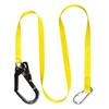652F Steel Hook Safety Belt 180cm Not Fall Harness Lightweight Steel Climbing Rope for Outdoor Activity & Roofing Job