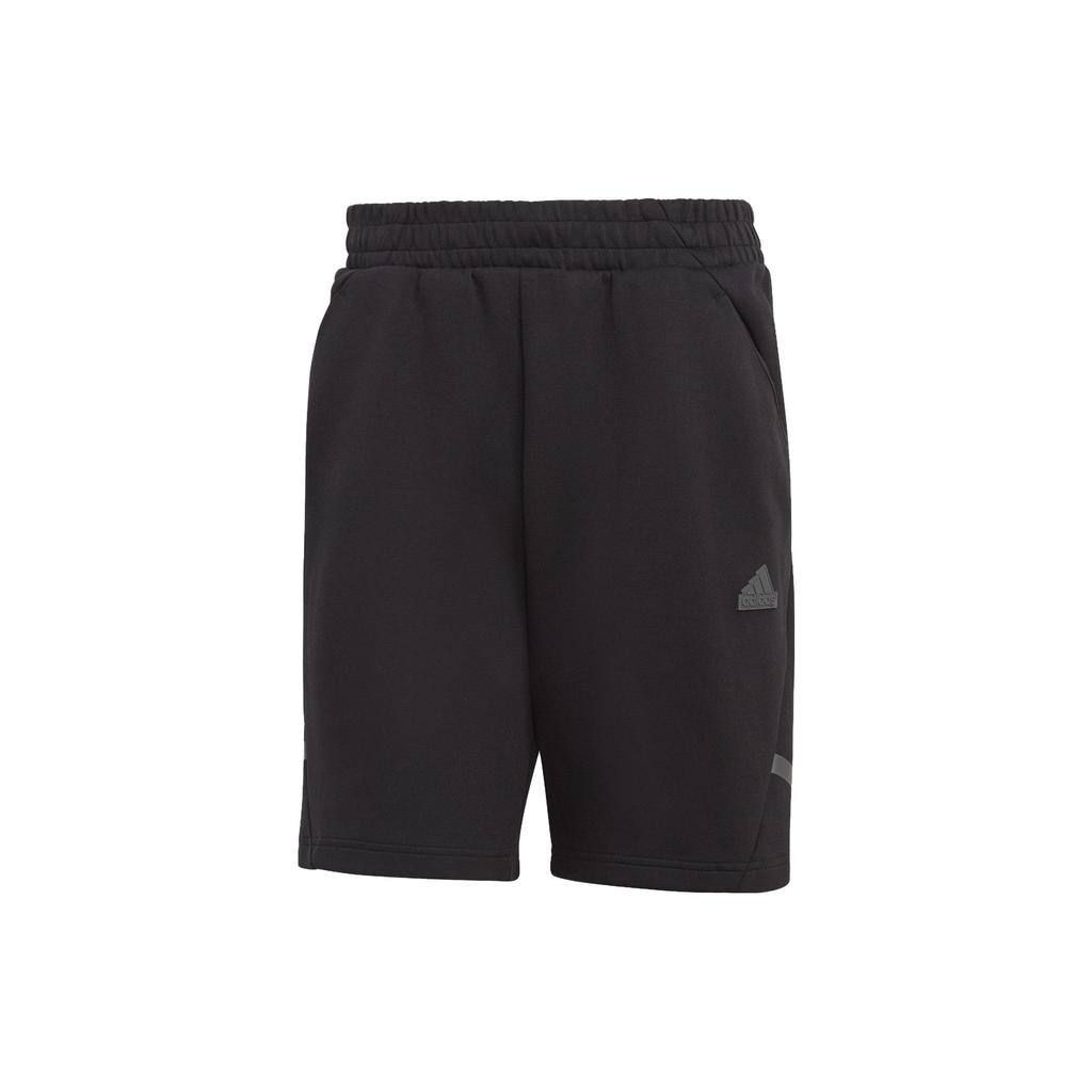 Adidas SS23 Logo Print Comfortable Breathable Straight Leg Sports Shorts Men Shorts Black IC3722