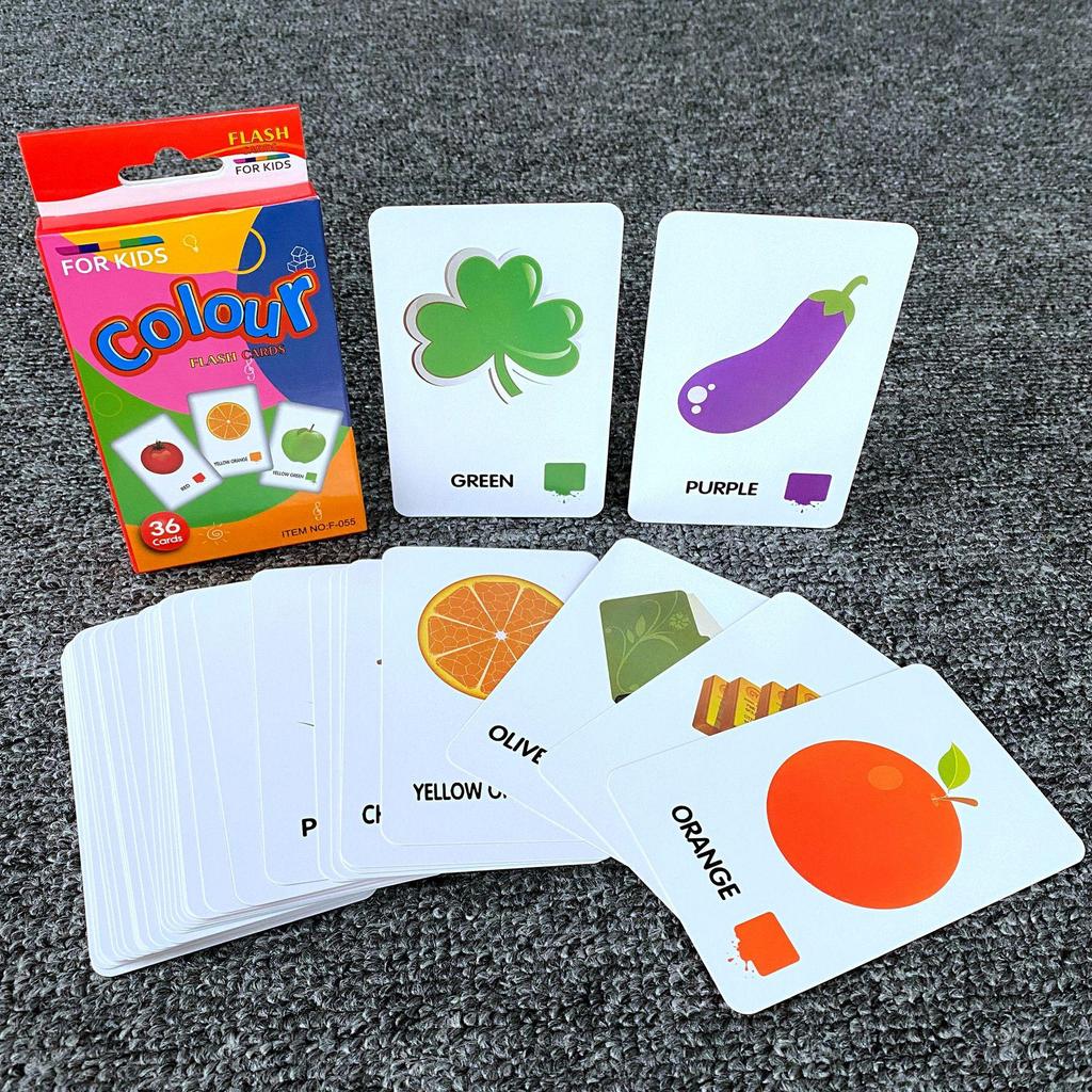 Tear-Resistant Animal Cognition Flashcards: Early Education Aids for Children