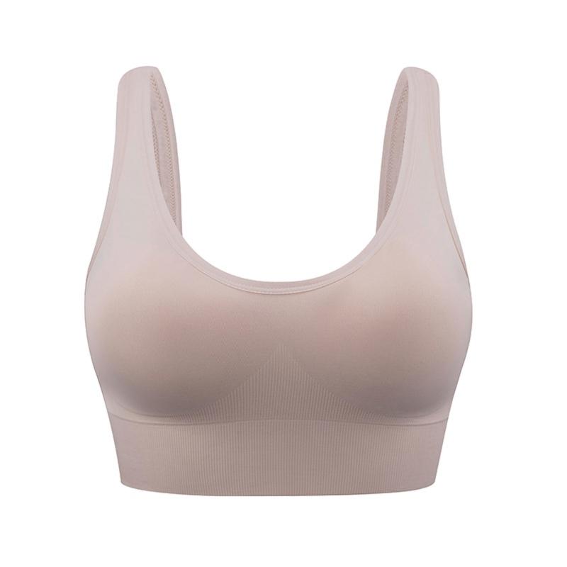 

Женский спортивный бюстгальтер Быстросохнущий бюстгальтер Спортивная укороченная майка без косточек Комфортная мягкая подкладка для йоги Фитнес-бюстгальтер для бега Регулируемый бюстгальтер для тренировок в тренажерном зале S