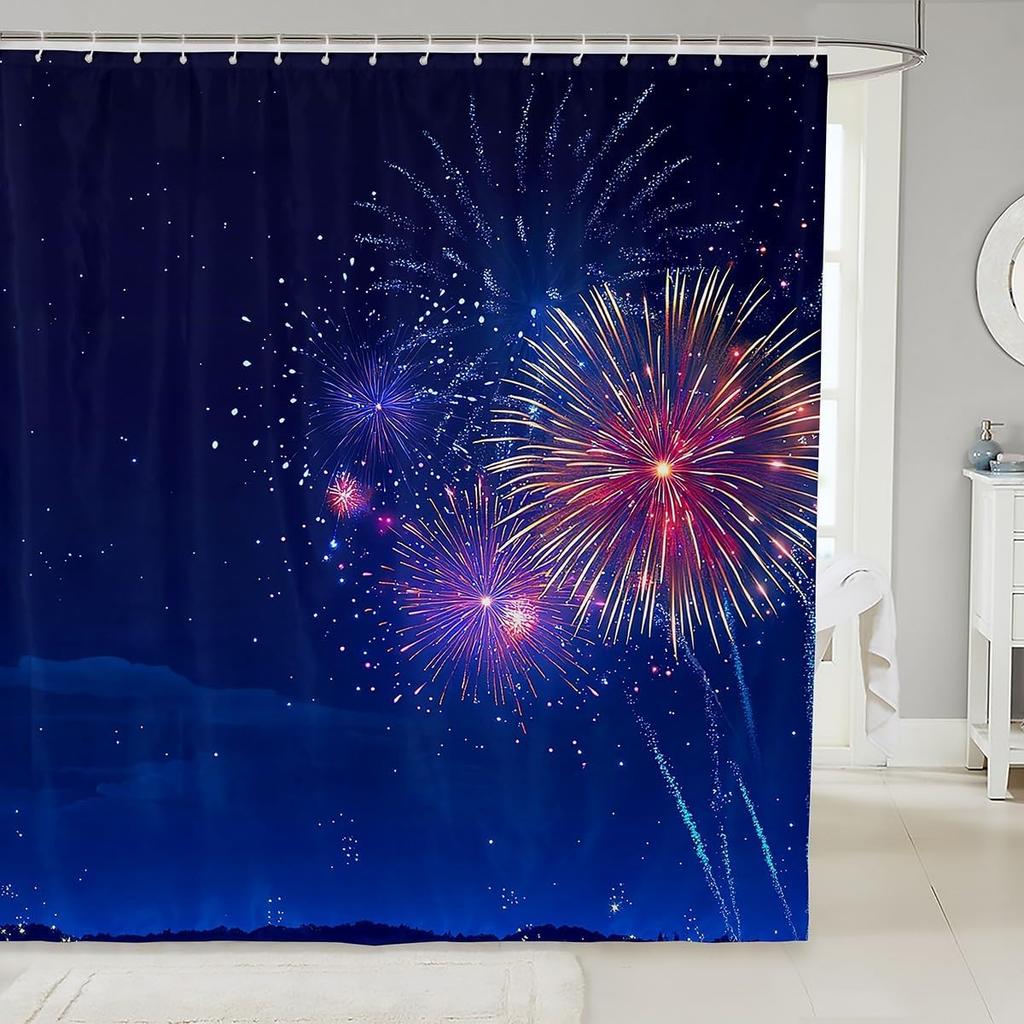 Kids Dog Shower Curtain Puppy Cat Kitten Pattern Bathroom Shower Curtain Set for Boys Teens 3D Pet Animal Bath Curtain Cute