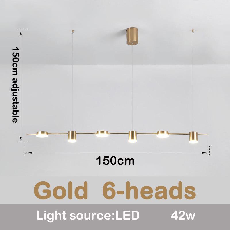 Modern Led Living Room Chandeliers Dining Table Ceiling Chandelier Kitchen Hanging Light Fixture Dimmable Indoor Lighting Lamp