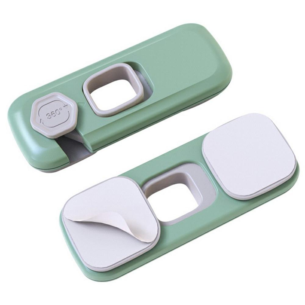 4Pcs Child Safety Locks Cabinet Drawer Refrigerator Anti-Pinch Baby Proofing Furniture Locks