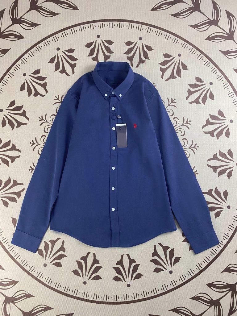 Ralph RL Little Pony Logo War Horse Long Sleeve Classic Embroidered Cotton Polo Shirt for Women