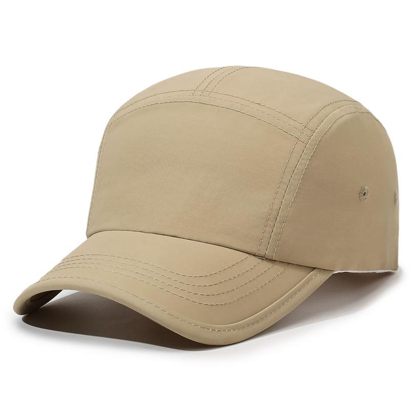 Summer Men's Quick-Drying Breathable Solid Color Baseball Cap Outdoor Sunscreen Cap