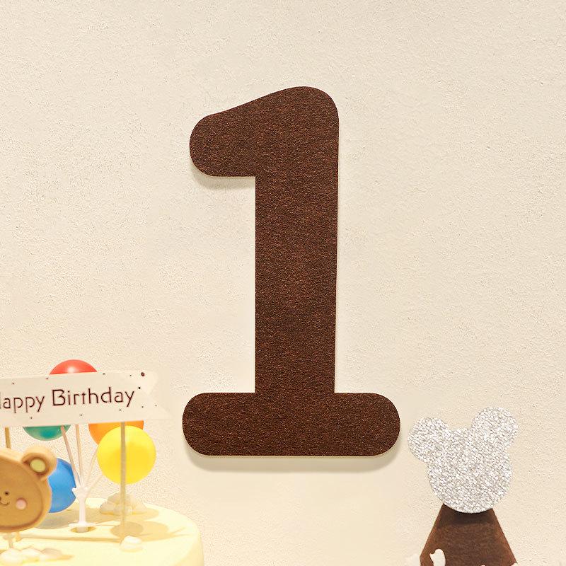 Minimalist Baby Photo Props for Milestones: Newborn, 100 Days, and First Birthday