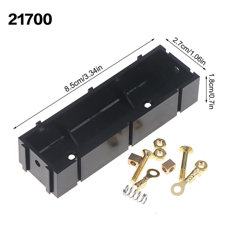 

Splicable Battery Slot /21700/18650 Battery Case/Solder-Free Lithium Battery Box Holder Electronic High-Current Copper Pillar as the picture
