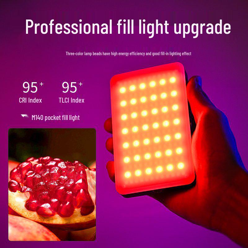Portable LED Selfie Fill Light for Phones and Cameras