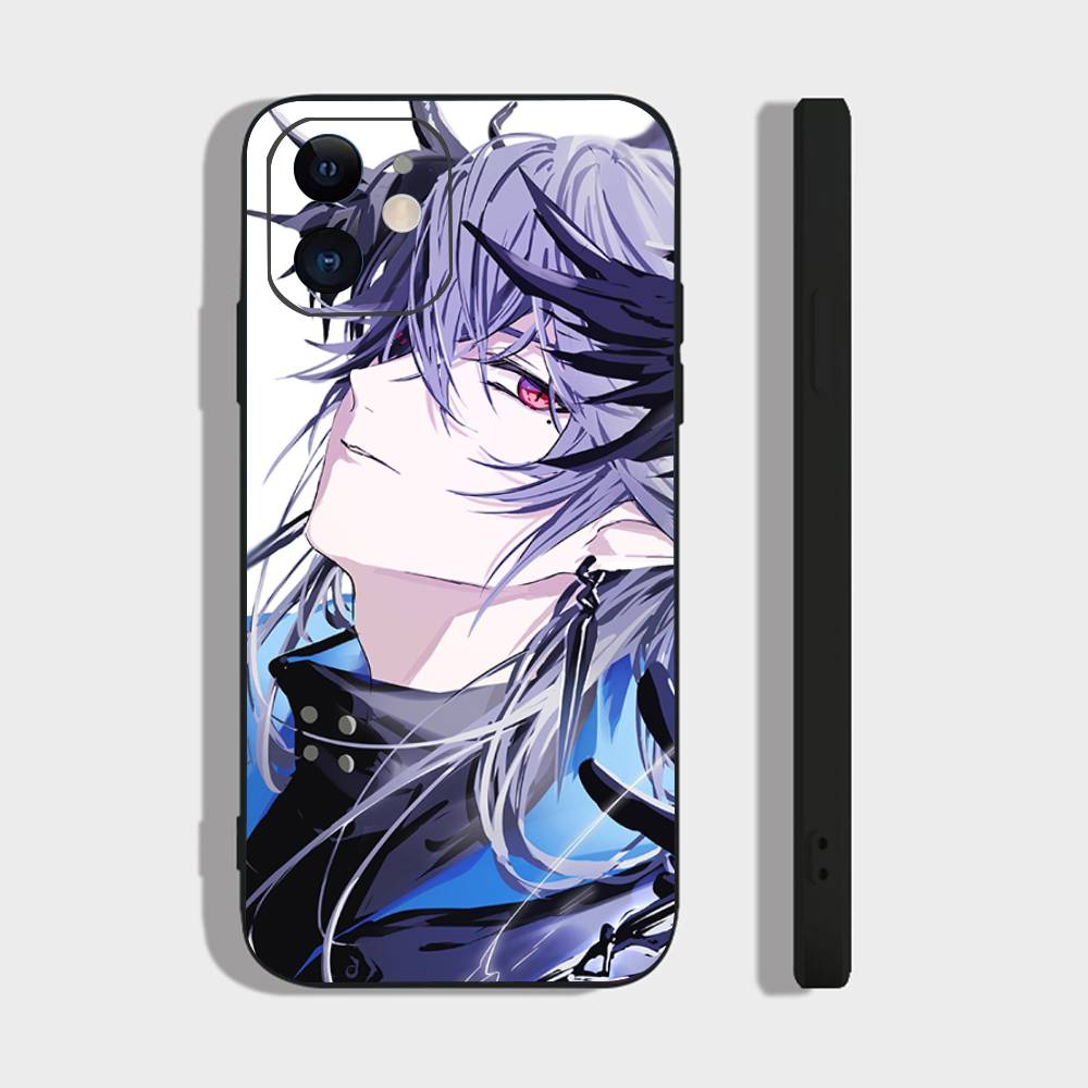 Logos Animated Game A-Arknights Phone Case For IPhone 17 Air 16 15 14 13 Pro Max 11 12 Black Silicone Cover