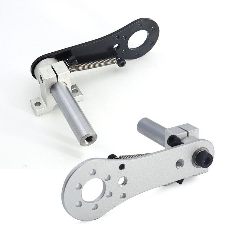 encoder mounting frame fixed bracket, Adjustable encoder bracket, aluminum alloy, fixed mounting bracket for 38mm OD 6mm Color random