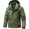 Men's 2025 Spring Trend Hooded Windbreaker: Casual Loose-Fit Workwear Jacket