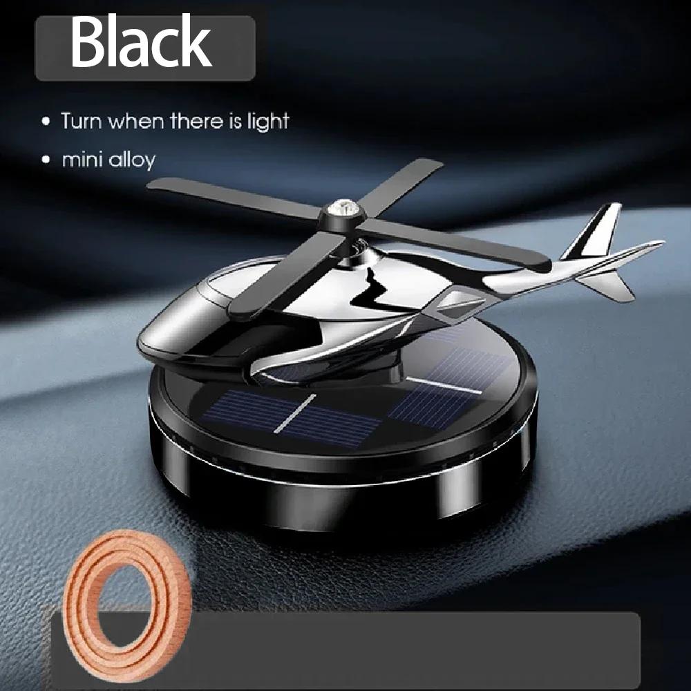 NEW Car Air Freshener Solar Diffuser Helicopter Styling Decorative Aromatherapy Car Interior Accessories Propeller