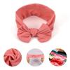 62Pcs Baby Bows Headbands Nylon Super Stretchy Soft Knot Headbands Handmade Head Wrap Hair Accessories for Infants Toddlers Gift