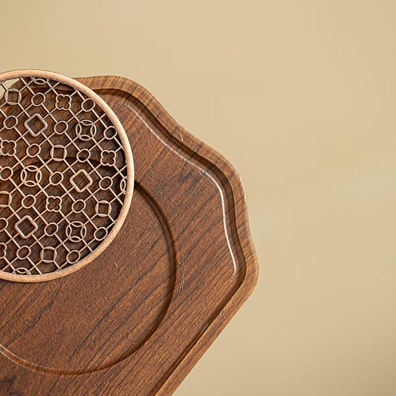 Wooden Dry Bubble Tea Tray