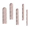 5 Pcs/Set Clay Arch Guide Polymer Clay Earrings Tools Acrylic Rainbow Arch Guides for Polymer Clay Jewelry Making DIY Crafting