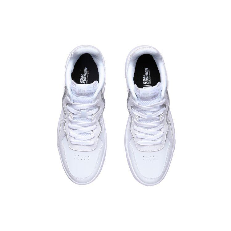 Li Ning SPWV Lite Textile, Synthetic Leather Coverage Slip Resistant And Abrasion Resistant Low Top Skateboard Shoes AGCR037-1