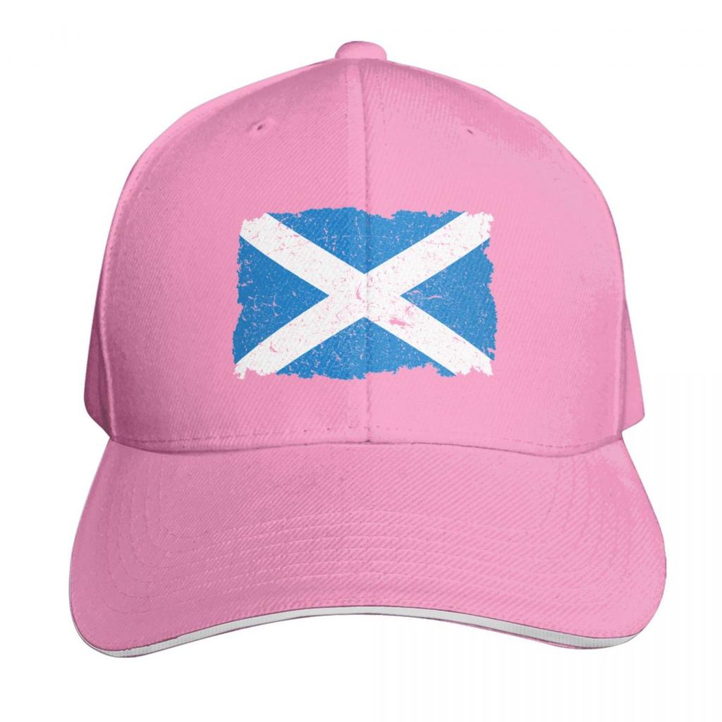 Vintage Scotland Flag Retro Scottish Flag Baseball Cap Unisex Hat Thermal Visor Golf Hat Unisex Sunhat Womens Hats Unisexs