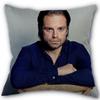 45X45cm Pillow Cover Sebastian Stan Home Decorative Pillowcase Square Zipper Cotton Linen Pillow Cases Bedroom 0331