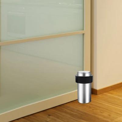 Butée de porte ronde Anti-Collision, 46-120mm, adhésif fort, sans poinçon, pour toilettes