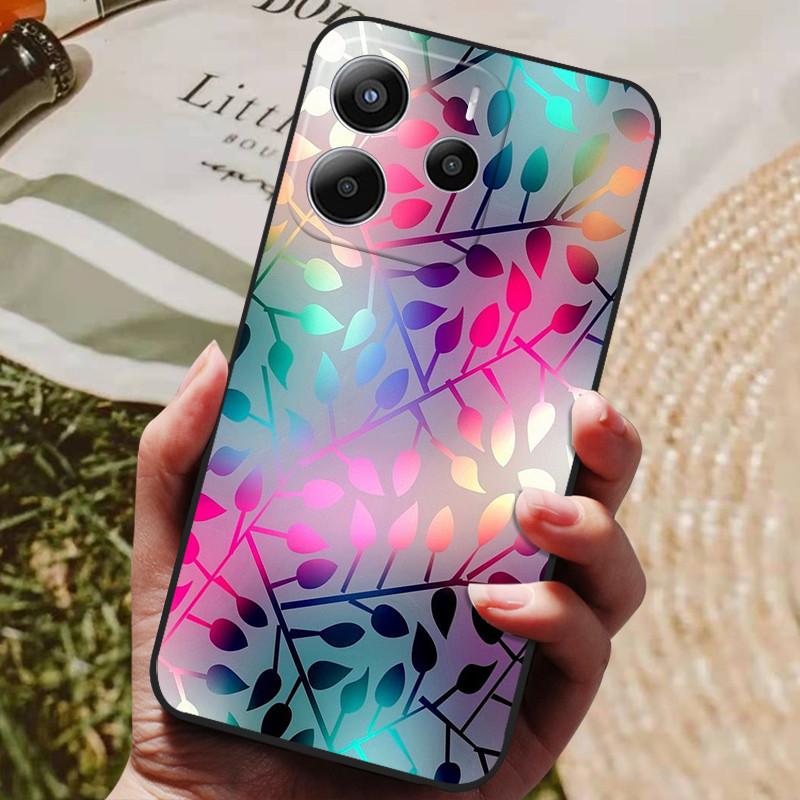 For Xiaomi Redmi Note 14 5G Case Luxury Painted Phone Silicon Back Cover For Redmi Note 14 5G Global 2025 Cases Protective Shell