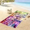 Dragon Ball Print Beach Towel, Large Soft Quick Dry Towel for Beach Camping Swimming