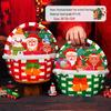 Festive Red Sock Candy Gift Bags: Christmas Self-Sealing Holiday Decoration