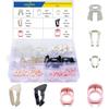 OAUTOO 70Pcs Fuel Line Retainer Clip Assortment For Ford GM