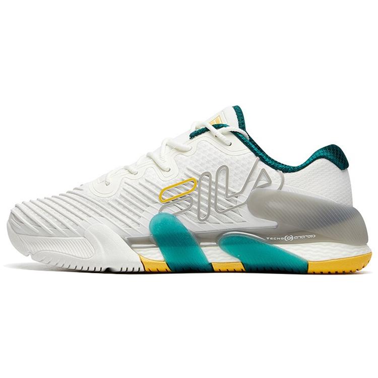 FILA Athletics Low Top  White Teal Blue  Women s A12W112302FBB 38