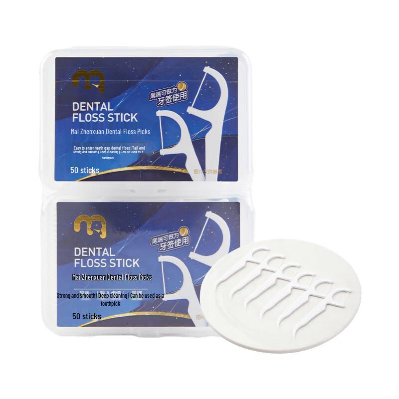 Mai Zhen Xuan Dental Floss Picks, 300 Count