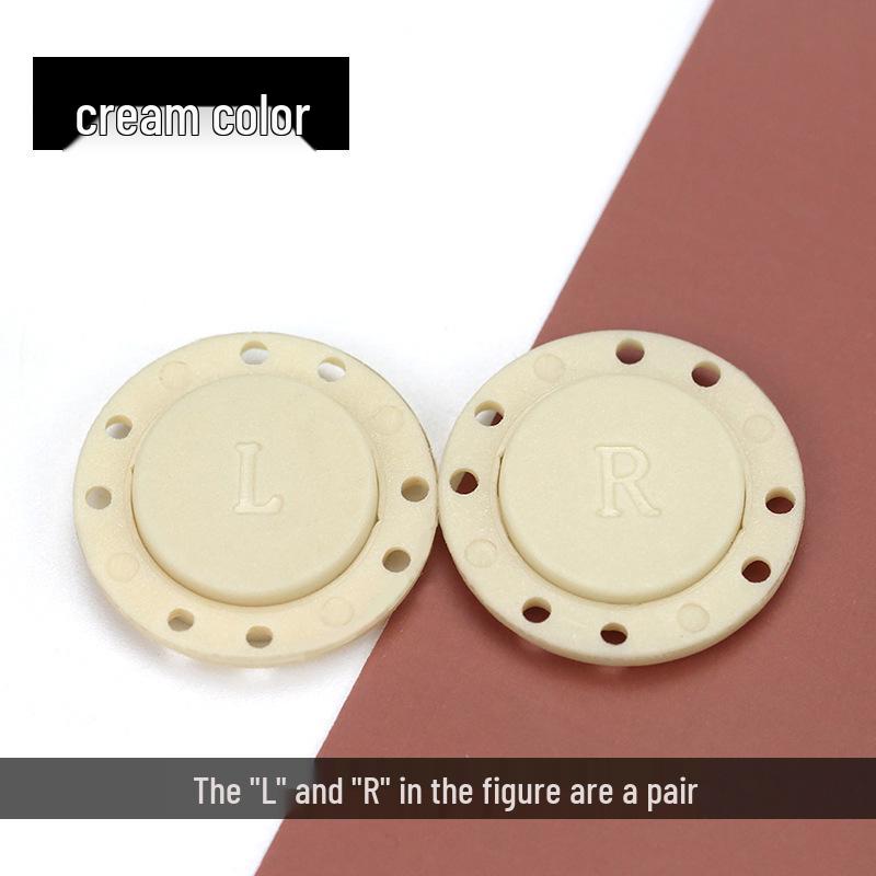 Magnetic Snap Buttons for Sweaters and Coats - Hidden Buckle Accessories and Fasteners.